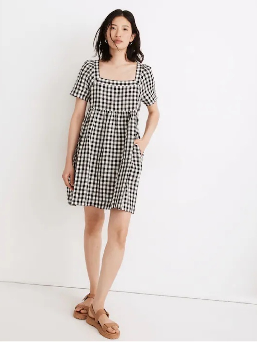 Madewell Gingham Dress